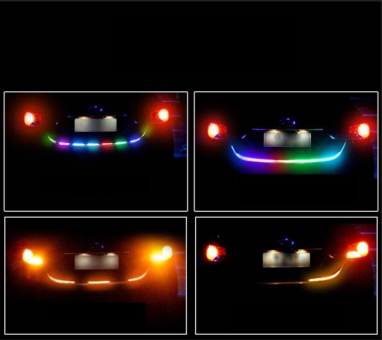 F001 Car Colorful rear lights